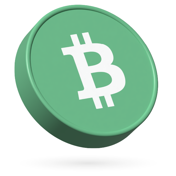 Logotipo do Bitcoin Cash (BCH).