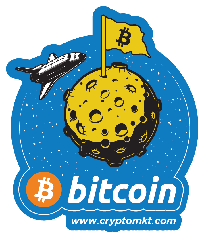 Sticker To the moon